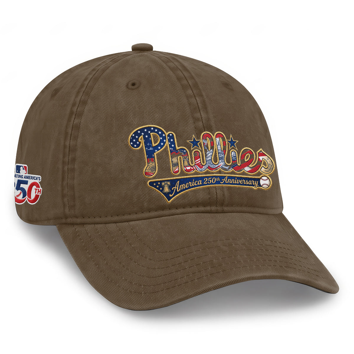 PHI 2026 Independence Day Custom Wash Hat V2- Embroidered