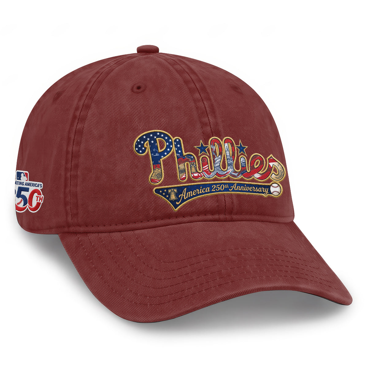 PHI 2026 Independence Day Custom Wash Hat V2- Embroidered