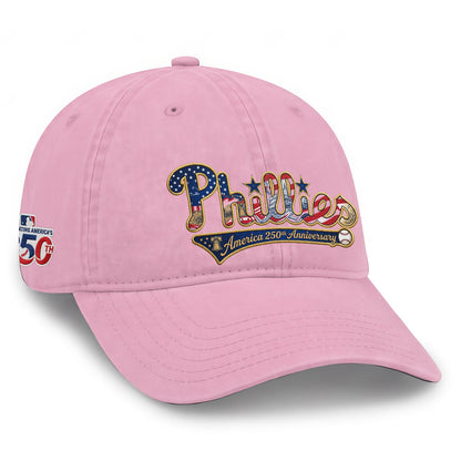 PHI 2026 Independence Day Custom Wash Hat V2- Embroidered