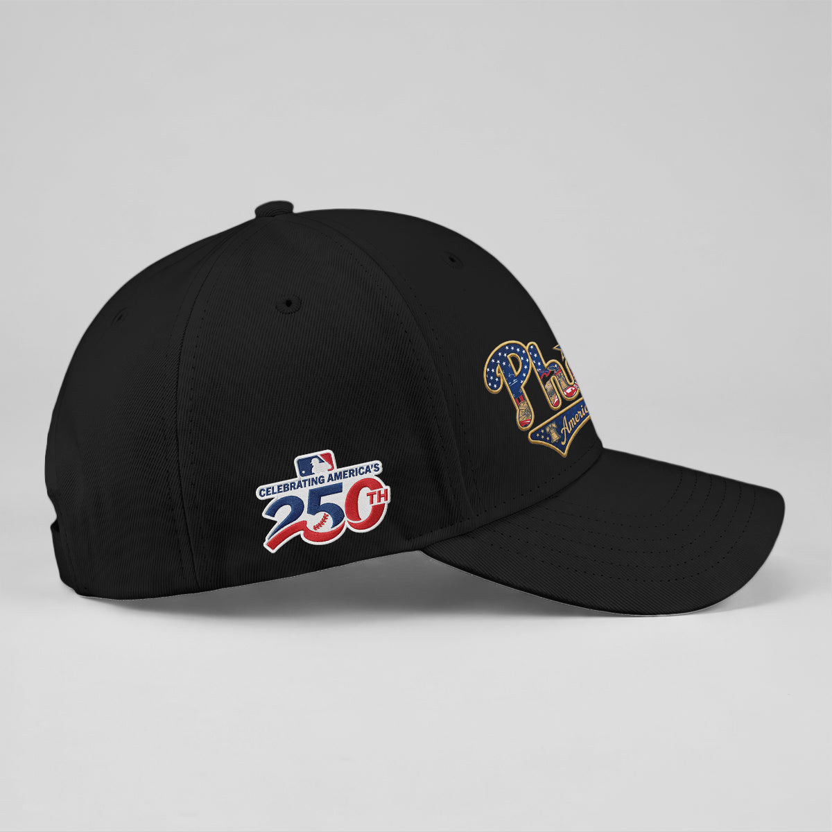 PHI 2026 Independence Day Custom Baseball Cap V2- Embroidered