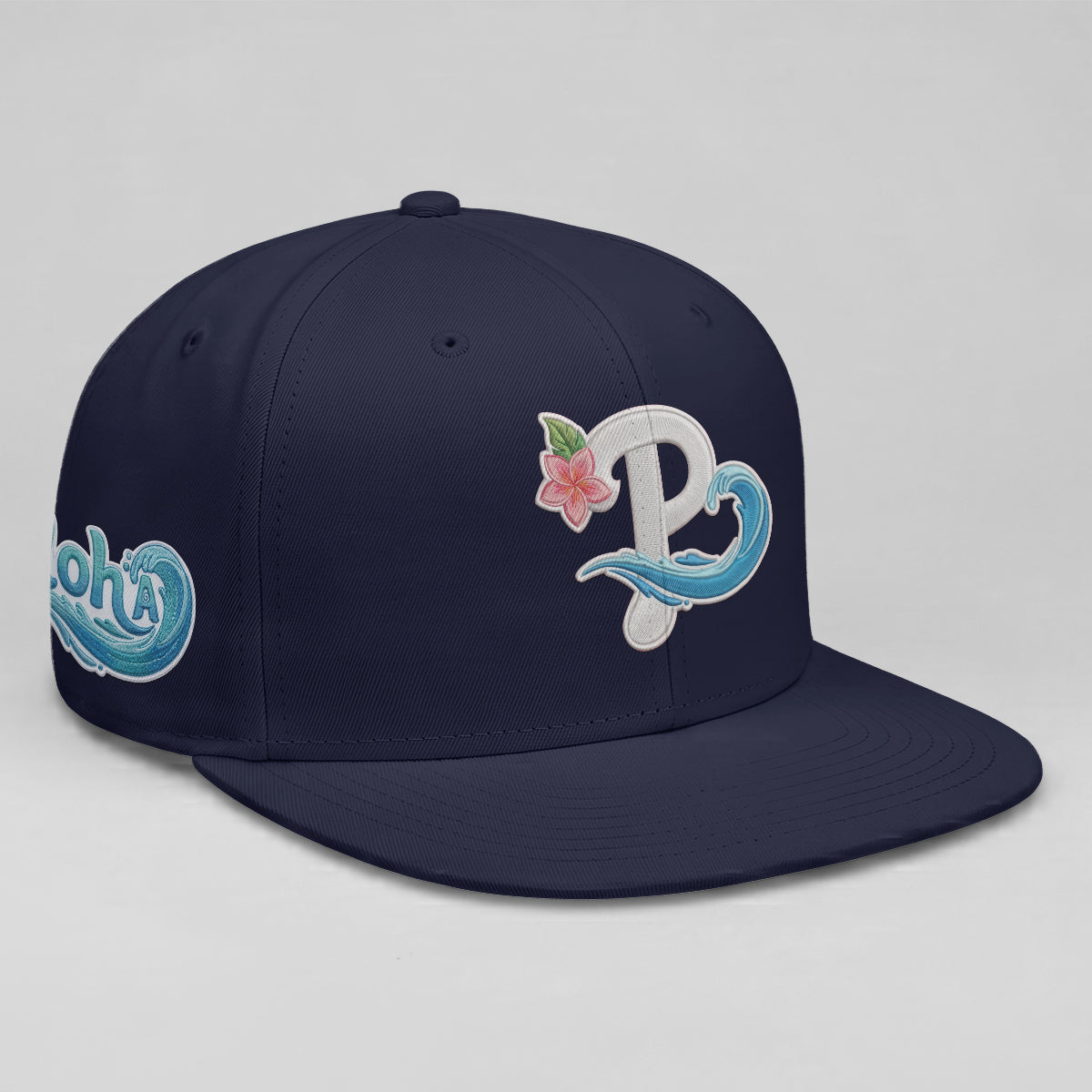 PHI Aloha Snapback Embroidered Cap