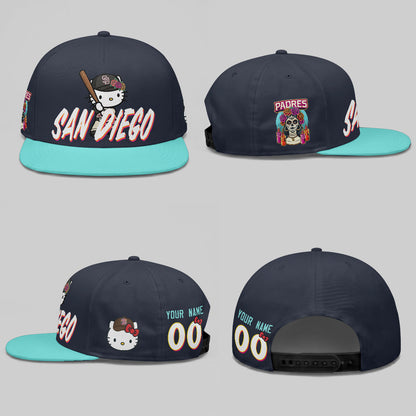 SD x Meow KT Personalized Snapback Cap - Printed
