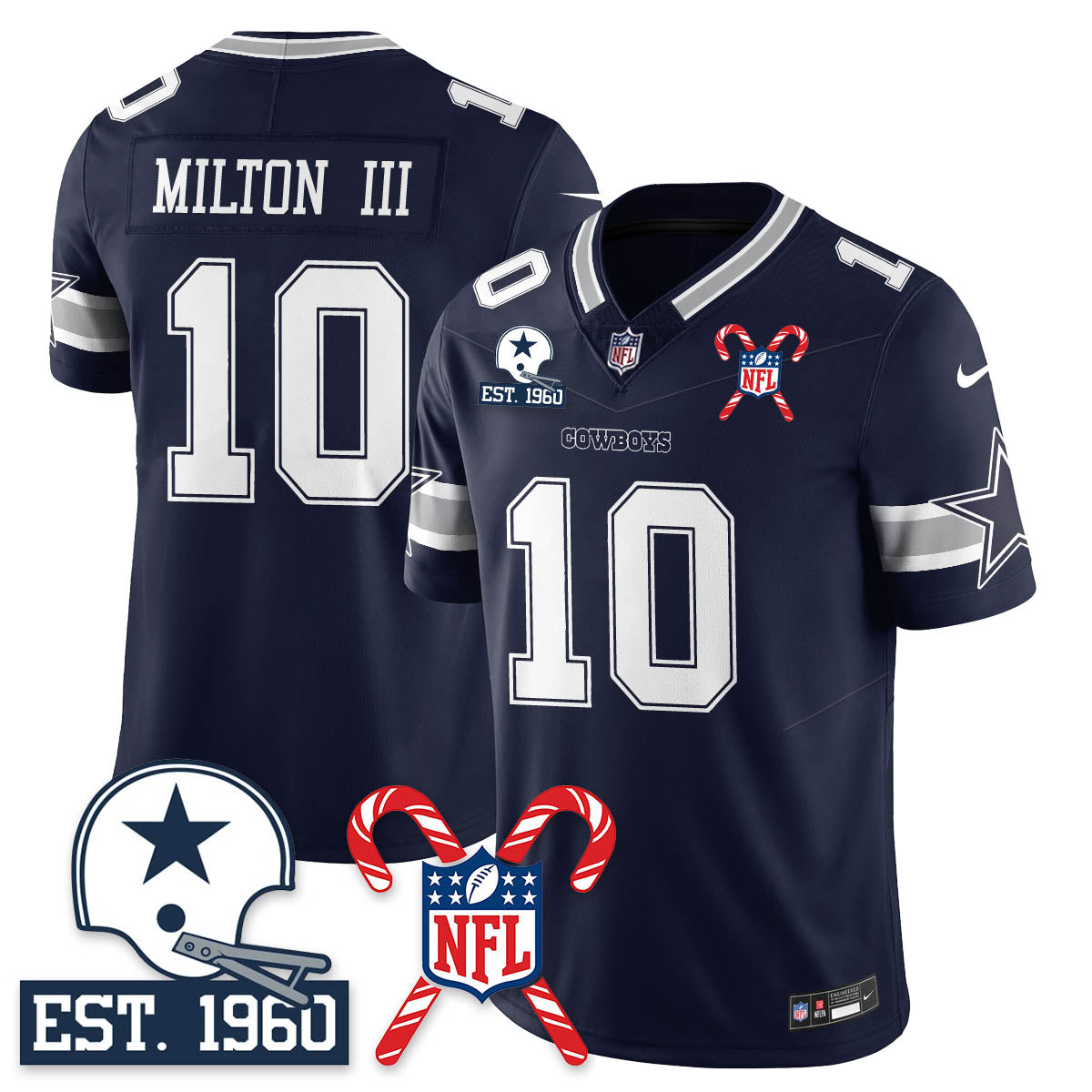 Dal Christmas Vapor Limited Jersey - All Stitched
