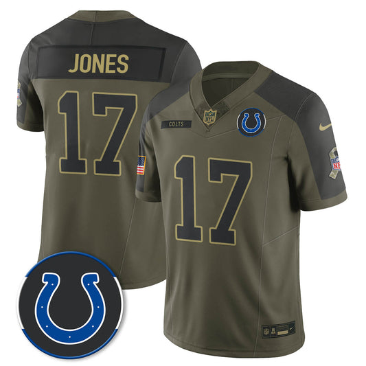 IND 2025 Salute to Service Limited Jersey - Stitched