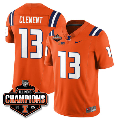 ILL Football 2025 Music City Bowl Champions Limited Jersey - All Stitched