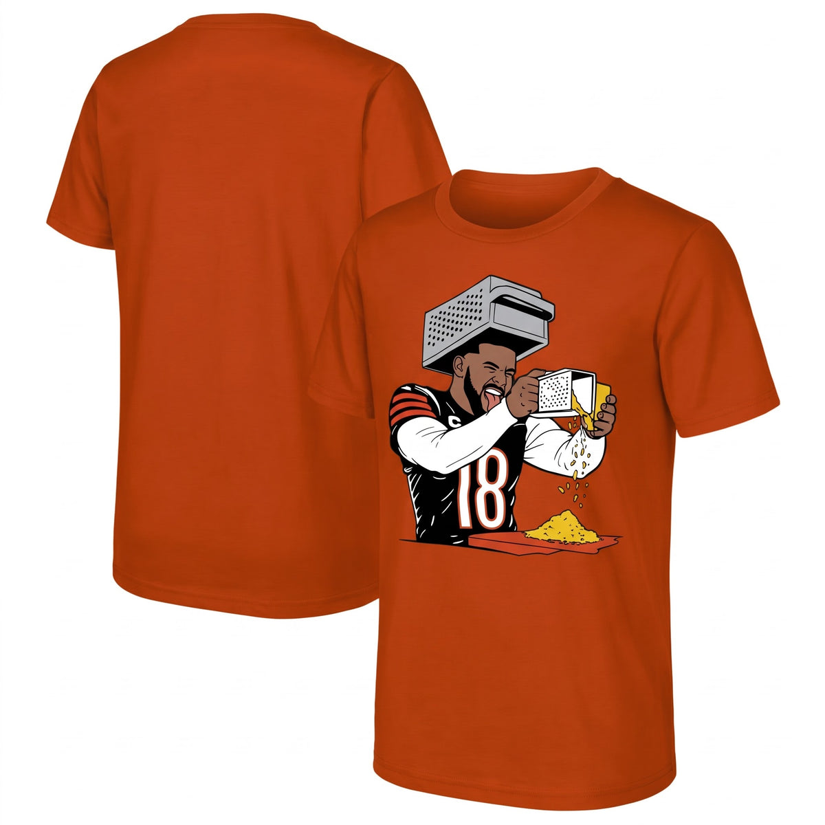 Chicago Bears Caleb Williams One Side Printed T-Shirt V3