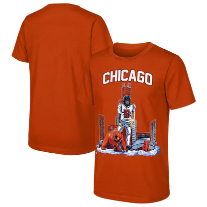Chicago Bears Caleb Williams One Side Printed T-Shirt V2