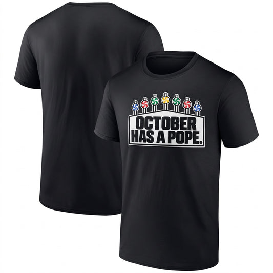 CWS October Has A Pope One Side T-Shirt - Printed