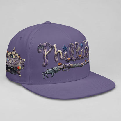 Philadelphia Phillies Nightmare Snapback Cap - Printed