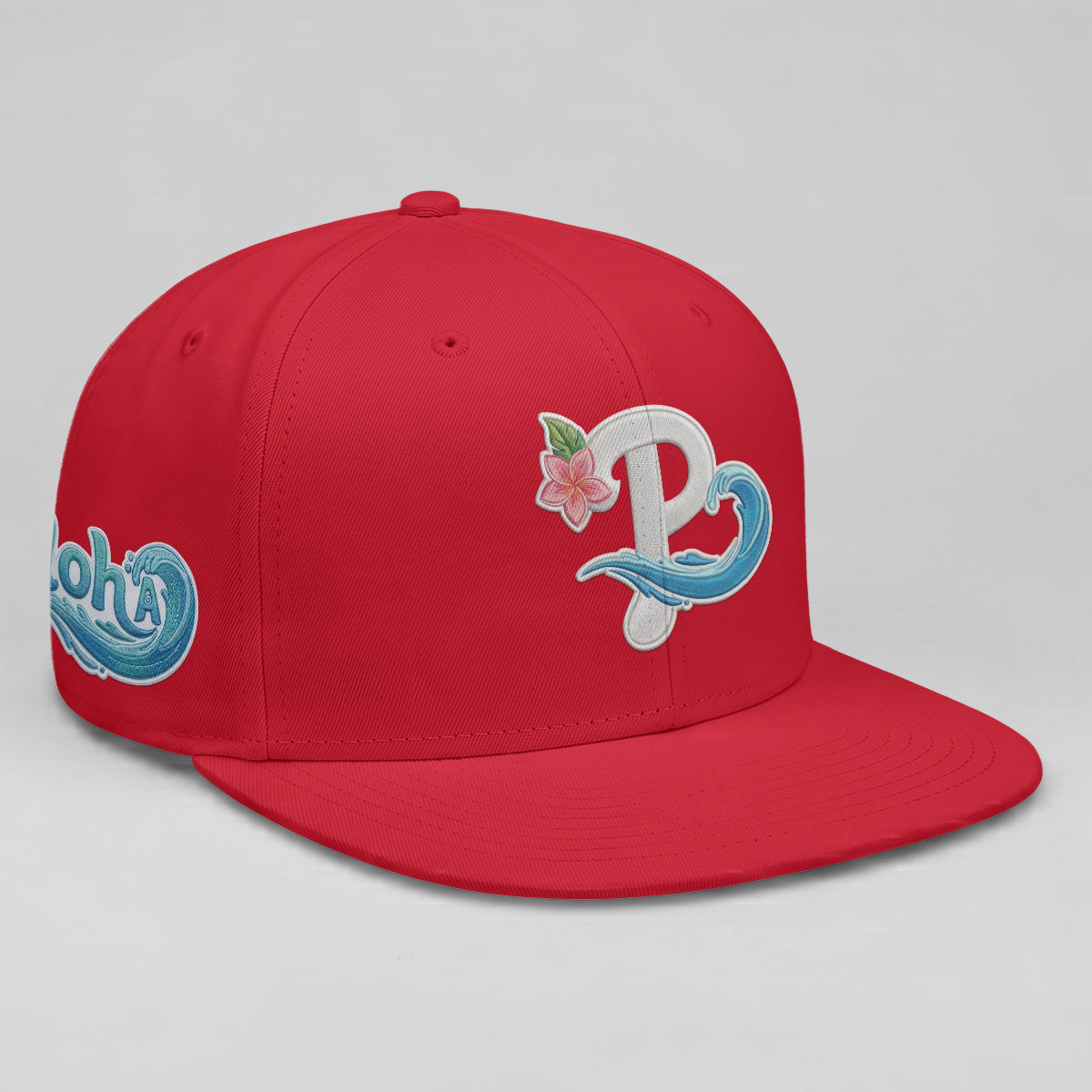 PHI Aloha Snapback Embroidered Cap