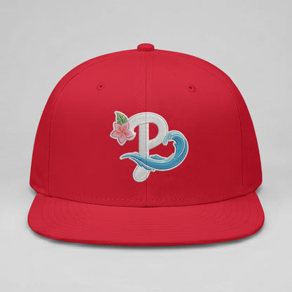 PHI Aloha Snapback Embroidered Cap