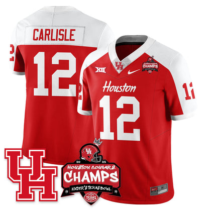 HCG Football 2025 Kinder's Texas Bowl Champions Jersey - All Stitched