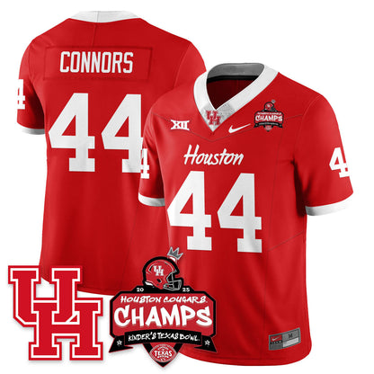 HCG Football 2025 Kinder's Texas Bowl Champions Jersey - All Stitched