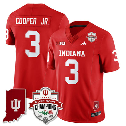 Indiana H Vapor Limited Football Jersey - Rose Bowl Champions - All Stitched