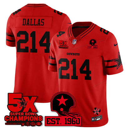 DAL 'Stranger Things Edition' Vapor Limited Jersey n1 - All Stitched