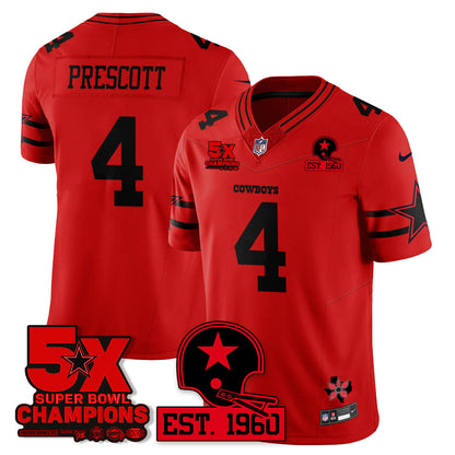 DAL 'Stranger Things Edition' Vapor Limited Jersey n1 - All Stitched