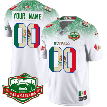 BUF Mexico Vapor Limited Jersey - All Stitched