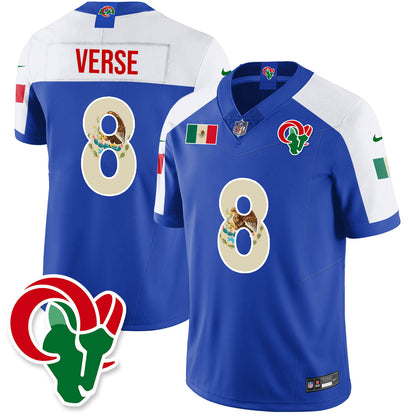 LAR Mexico Vapor Limited Jersey - All Stitched