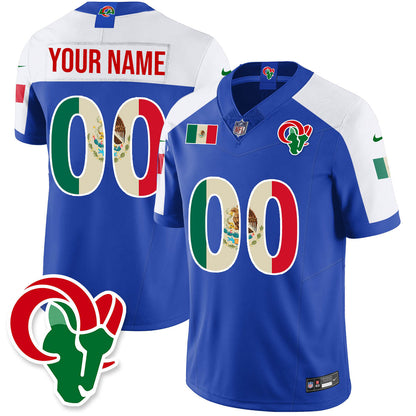 LAR Mexico Vapor Limited Jersey - All Stitched