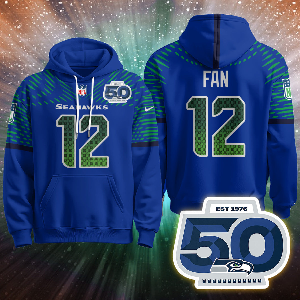 SEA Rivalries Vapor Limited Hoodie - Printed