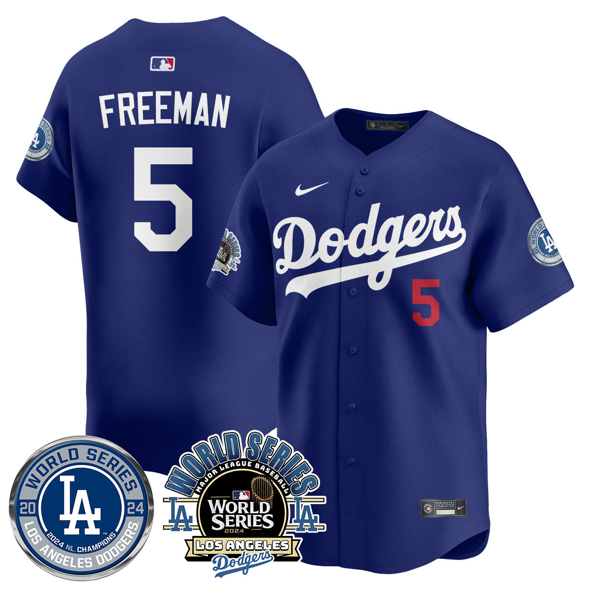 LAD World Series 2024 Jersey - All Stitched