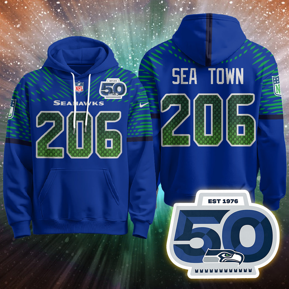 SEA Rivalries Vapor Limited Hoodie - Printed