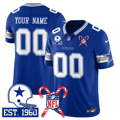 DAL Christmas Vapor Limited Jersey - All Stitched