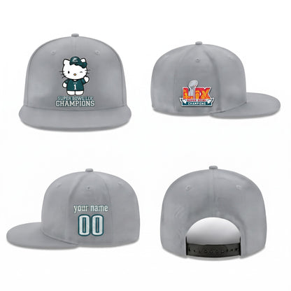 PHI x Meow KT Personalized Snapback Cap - Printed