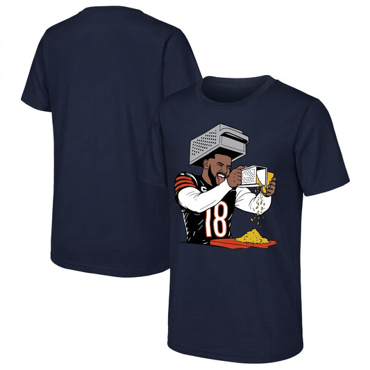 Chicago Bears Caleb Williams One Side Printed T-Shirt V3