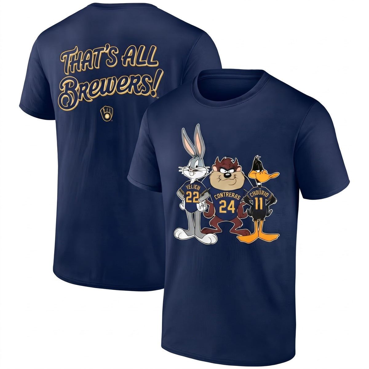 MIL x Looney Toons 2026 Collection Two Sides T-Shirt - Printed V4