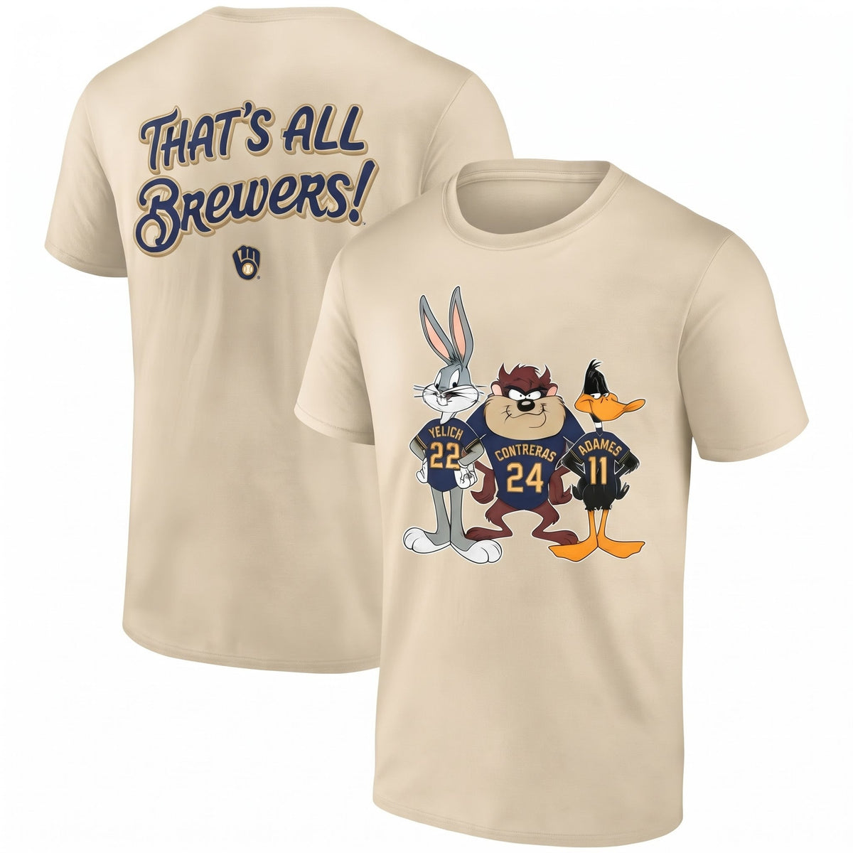 MIL x Looney Toons 2026 Collection Two Sides T-Shirt - Printed V4