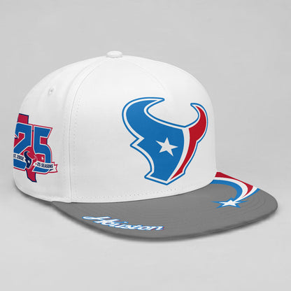 HOU Fan Gear Star Edition Personalized Snapback Cap - Printed