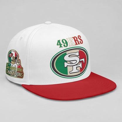 SF 80th Anniversary Mexico Edition Personalized Snapback Cap - Printed