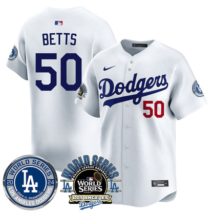 LAD World Series 2024 Jersey - All Stitched