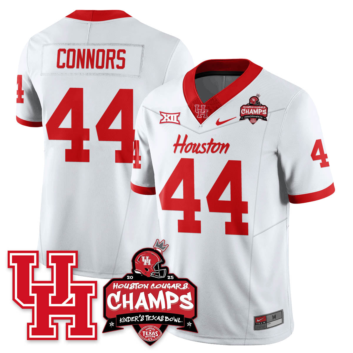 HCG Football 2025 Kinder's Texas Bowl Champions Jersey - All Stitched