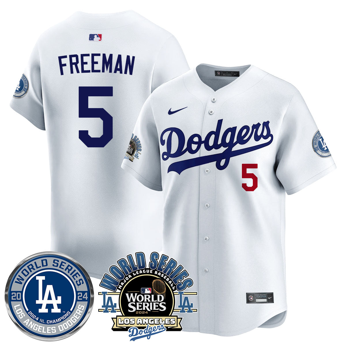 LAD World Series 2024 Jersey - All Stitched