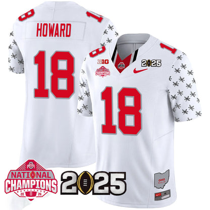 OSU 'Heritage Stripe' 2025 CFP Patch - National Champions Jersey N19 - All Stitched