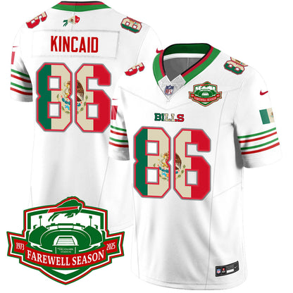 BUF Mexico Vapor Limited Jersey - All Stitched