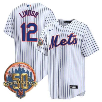 NYM Limited Jersey - 2012 Patch - All Stitched