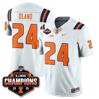 ILL Football 2025 Music City Bowl Champions Limited Jersey - All Stitched