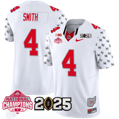 OSU 'Heritage Stripe' 2025 CFP Patch - National Champions Jersey N19 - All Stitched