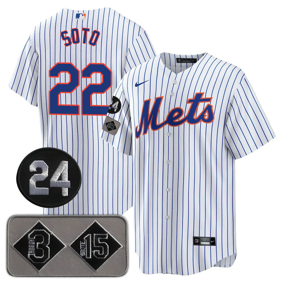 NYM Limited Jersey - 2024 Patch - All Stitched