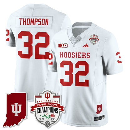 Indiana H Vapor Limited Football Jersey - Rose Bowl Champions - All Stitched