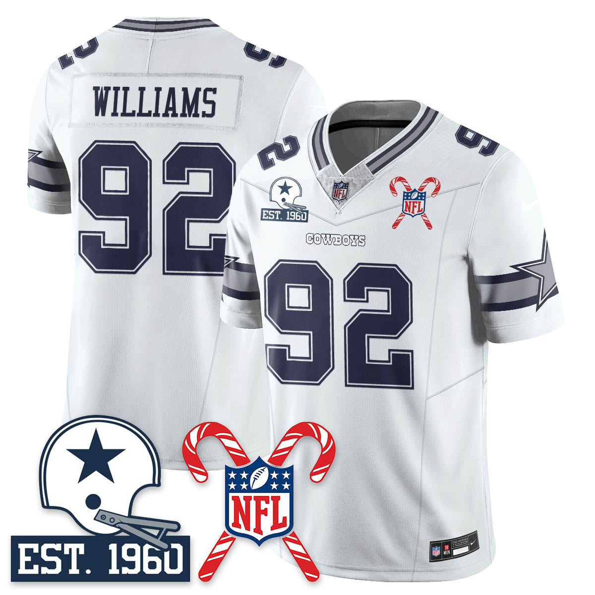 Dal Christmas Vapor Limited Jersey - All Stitched
