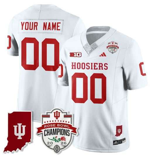 Indiana H Vapor Limited Football Custom Jersey - Rose Bowl Champions - Stitched