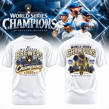 MIL World Series Champions Two Sides T-Shirt - Printed V11
