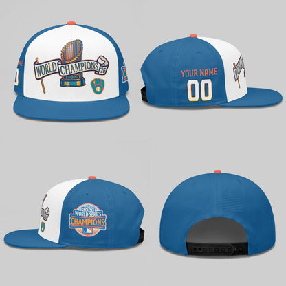 MIL 2026 WS Champions City Connect Personalized Snapback Cap - Printed V7