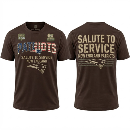 NE Salute To Service 2026 Edition T-Shirt - Printed