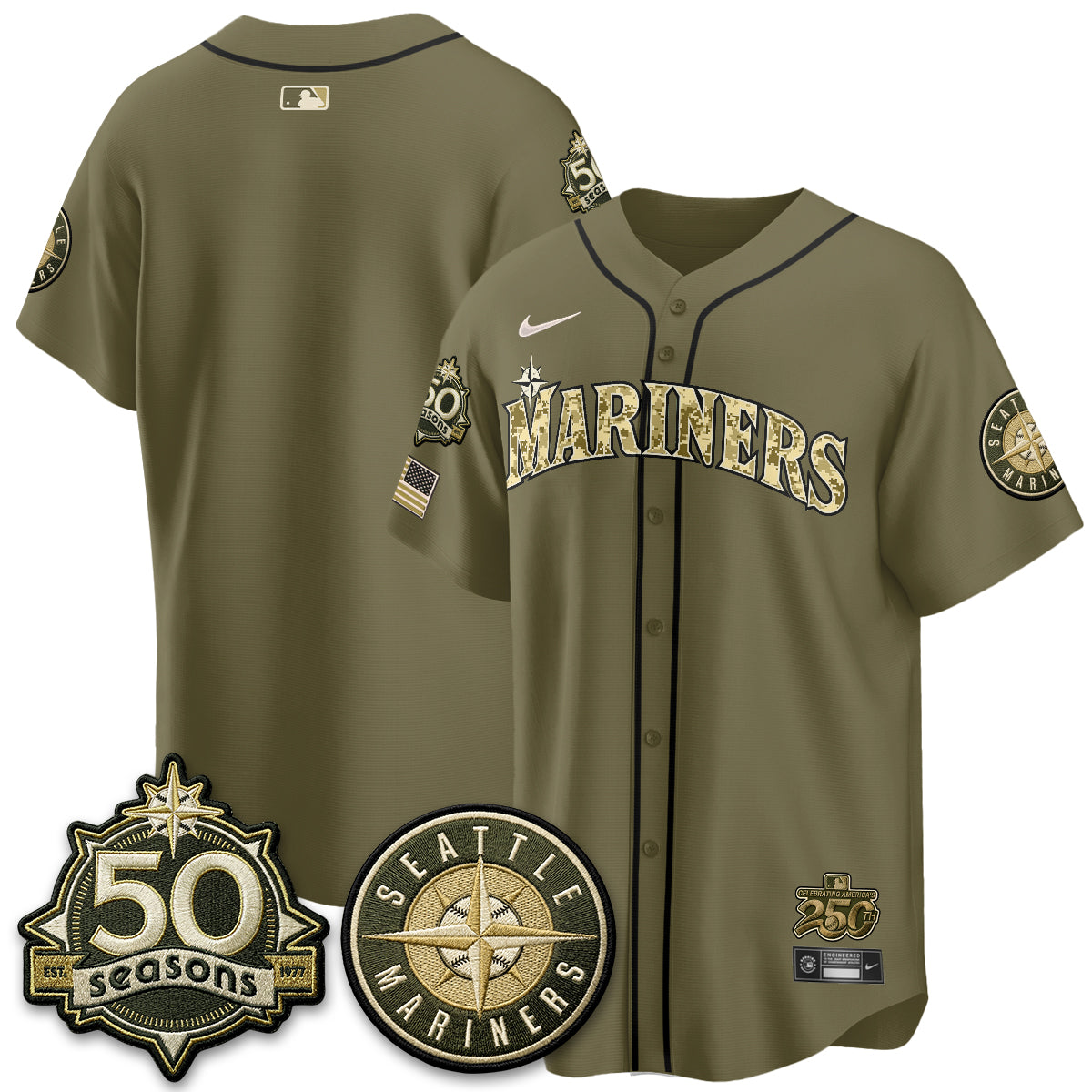 SEA 2026 Armed Forces Day Jersey V3 - All Stitched