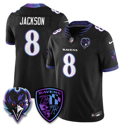 BAL The Next Flight Vapor Purple Jersey - All Stitched